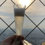 Champagner auf dem Eiffelturm