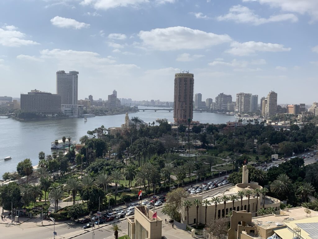 Sofitel Cairo - View from Novotel Cairo